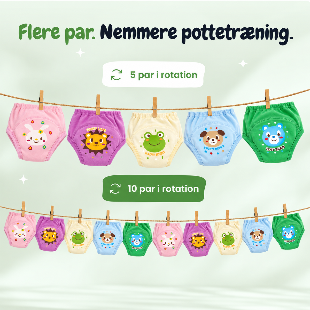Pottetrænings bukser